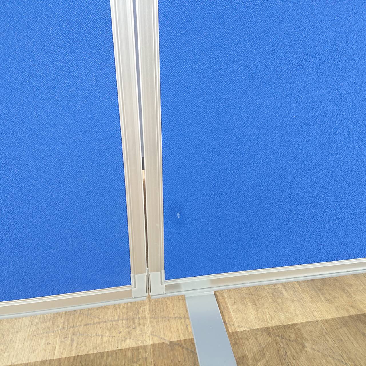 折りたたみ パーテーション 病院 待合室 整骨院 仕切り 会議 W1800 D380 H1810 中古