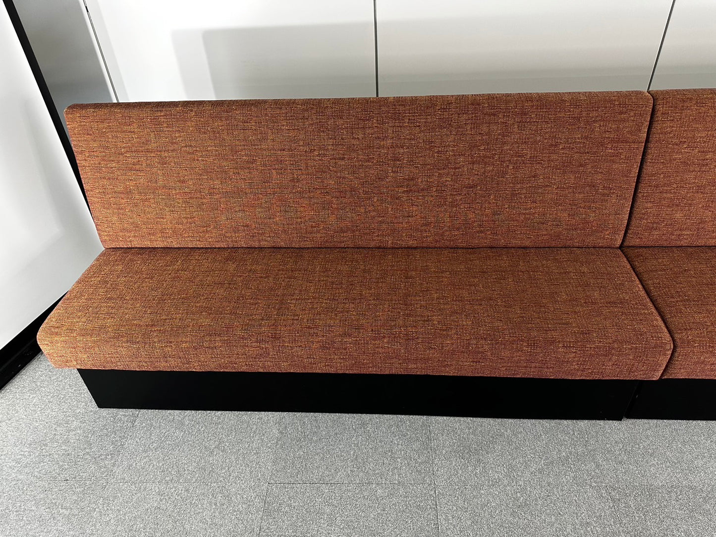 中古|3人掛けソファ セット 造作ソファ ミーティングブースソファ メーカー不明