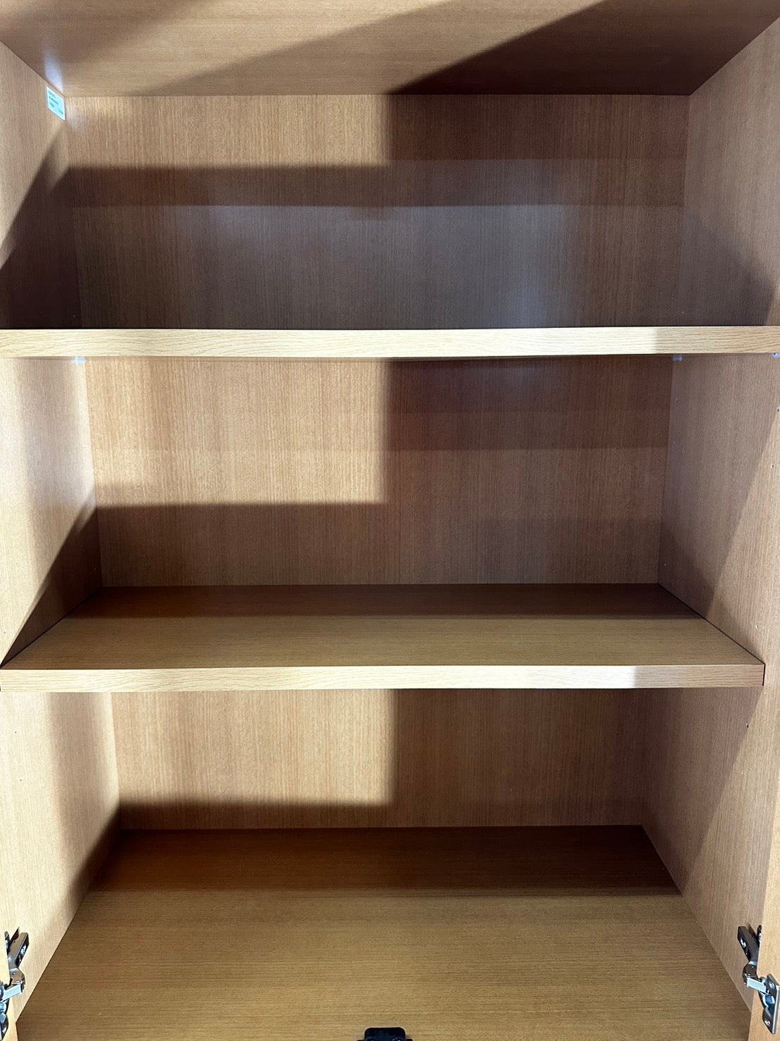 中古|コクヨ 両開き 木製 ガラス書庫 上下 鍵付き 900 x 445 x 1800 2011年製
