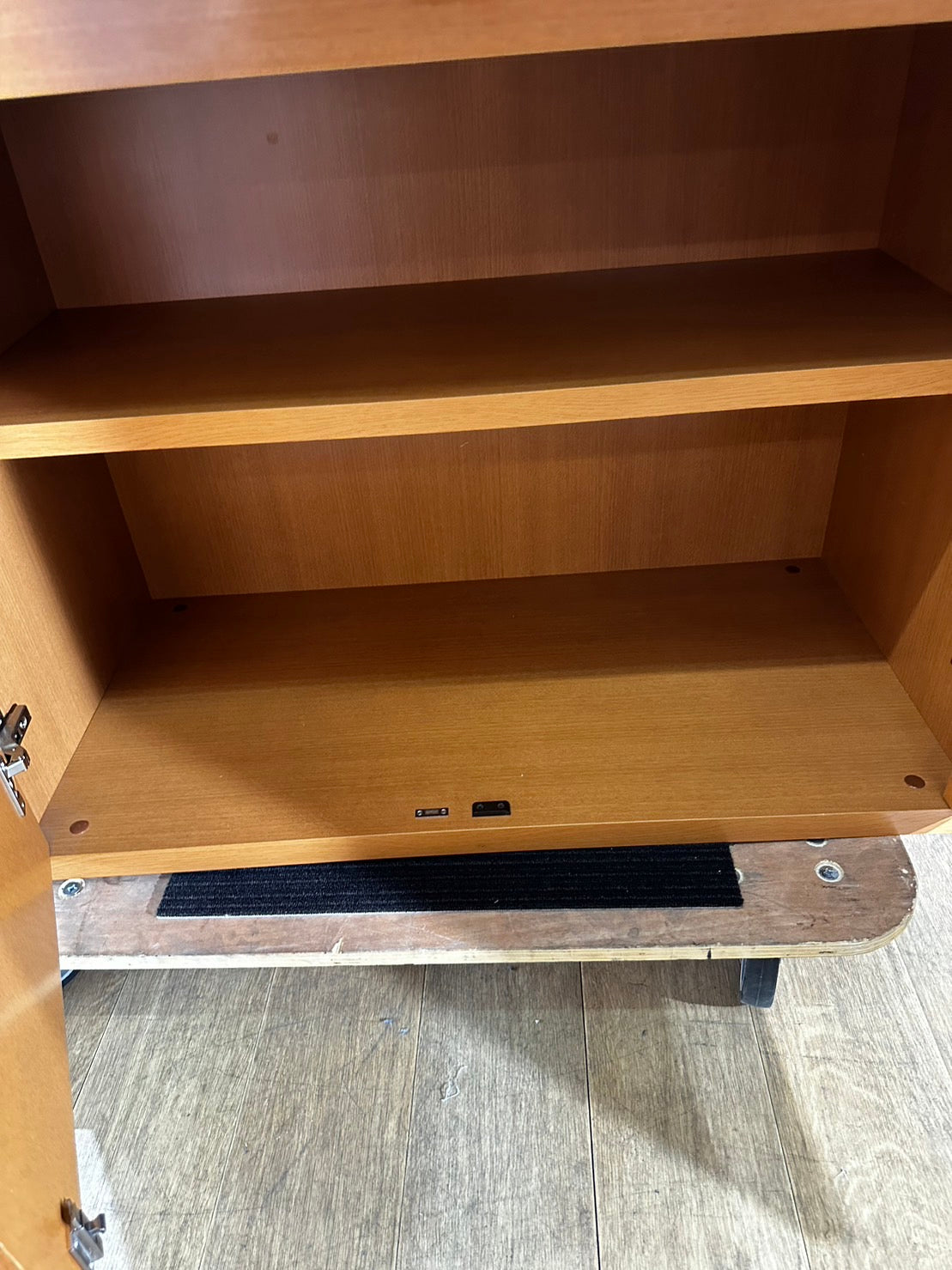 中古|コクヨ 両開き 木製 ガラス書庫 上下 鍵付き 900 x 445 x 1800 2011年製