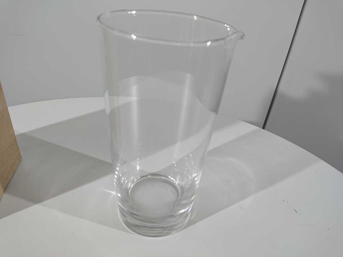 【未使用品】カラフェSバラ ガラス製水差し 花瓶 68041 【中古】