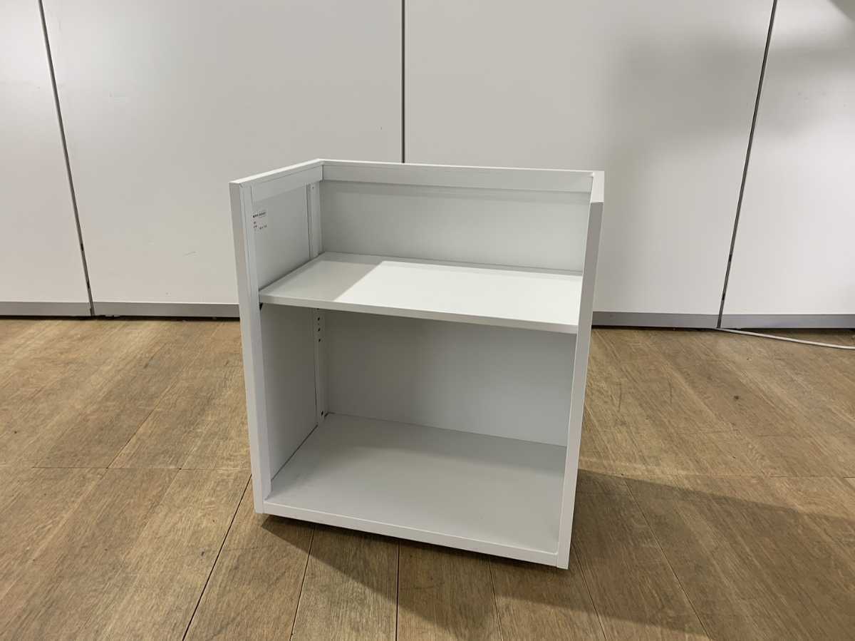 中古|ウチダ オープンワゴン システムワゴン オープン書庫 デスク下 ローキャビネット