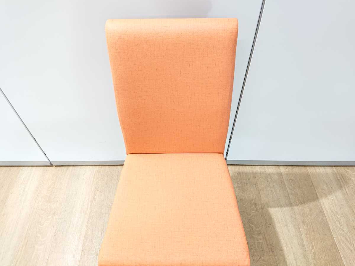 【美品/中古】プロシード マローネイス ダイニングチェア 椅子 カフェ 飲食店 オレンジ
