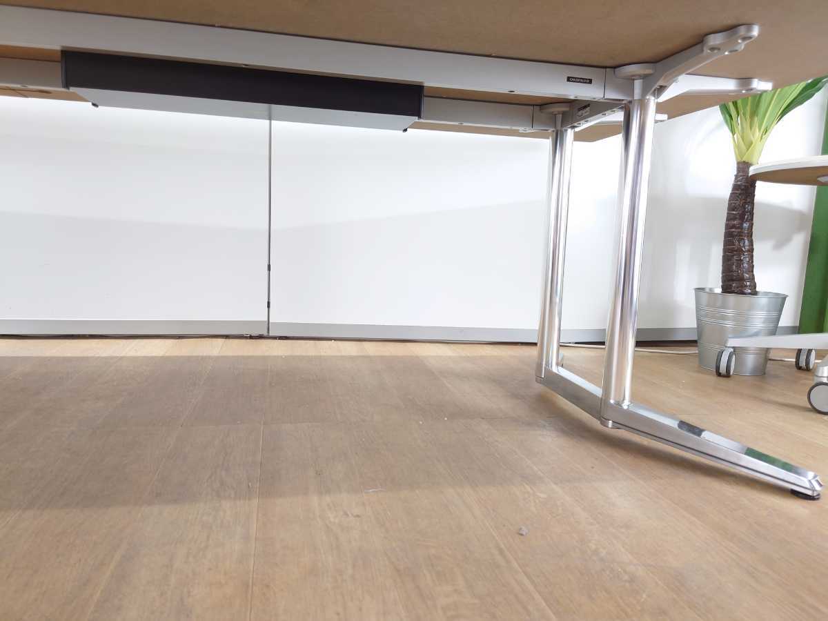 【中古】オカムラ ラティオII 会議 打合せ ミーティング テーブル 2020年製 W3200mm ラティオ2