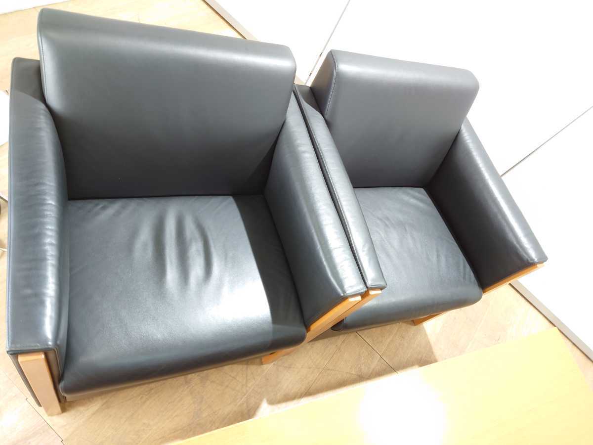中古|コクヨ 応接セット 役員室 社長室 ソファ ×4個 コクヨセンターテーブル