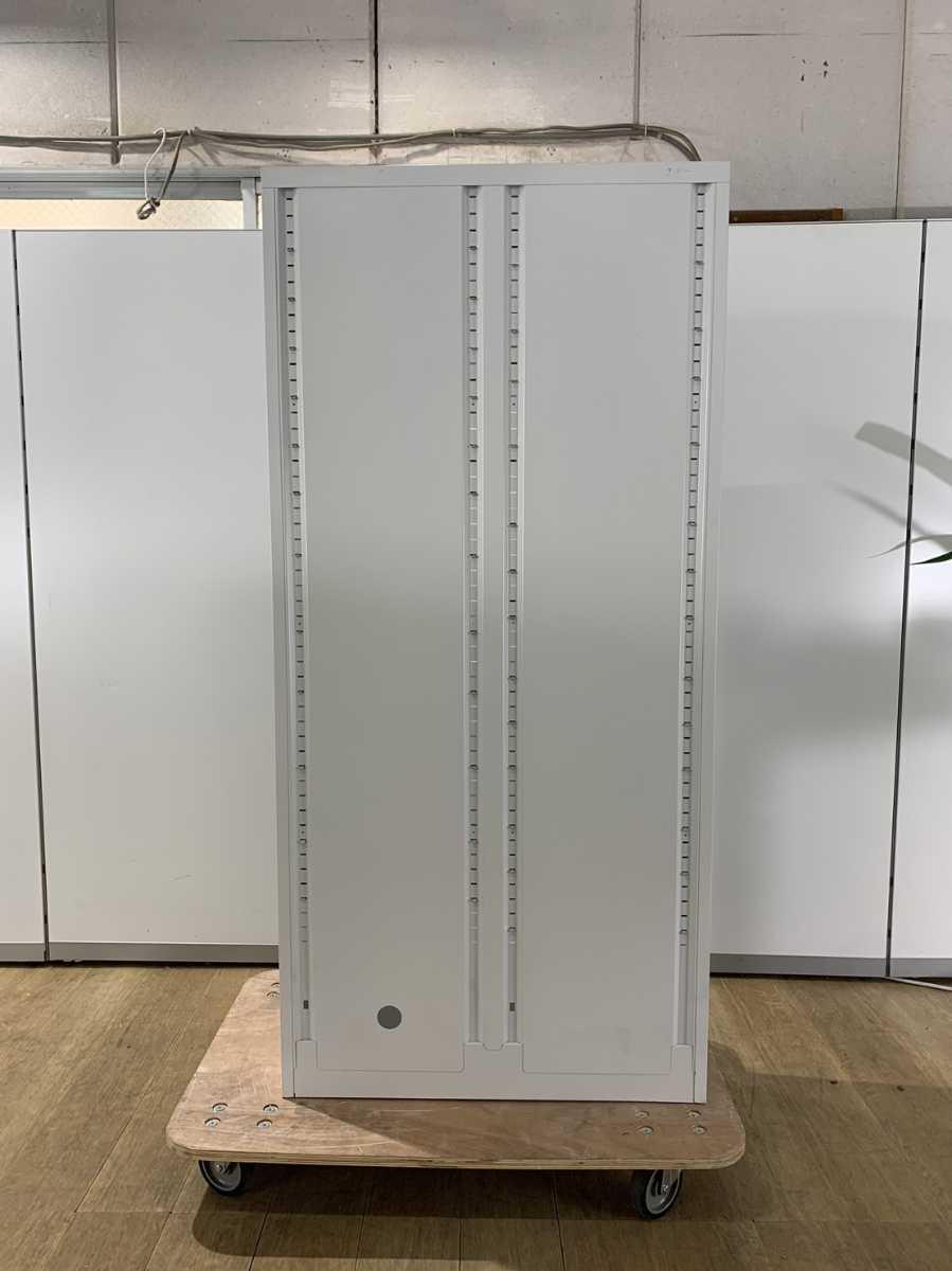中古|コクヨ オープン書庫 2列 書類 A4 棚 陳列 保管庫 チラシ キャビネット W690 D350 H1459