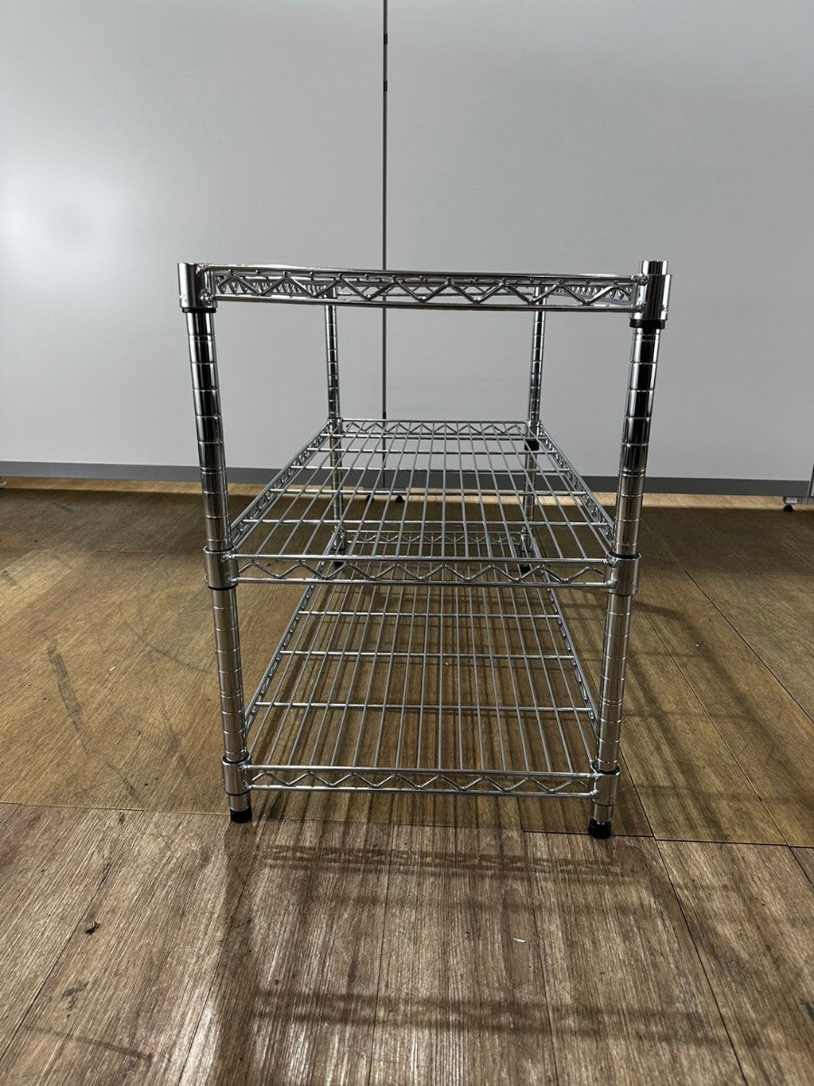 中古|アイリスオーヤマ ラック メタルラック 飾り棚 スチールラック 幅90cm