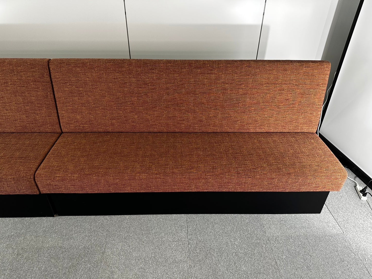 中古｜3人掛けソファ セット 造作ソファ ミーティングブースソファ メーカー不明