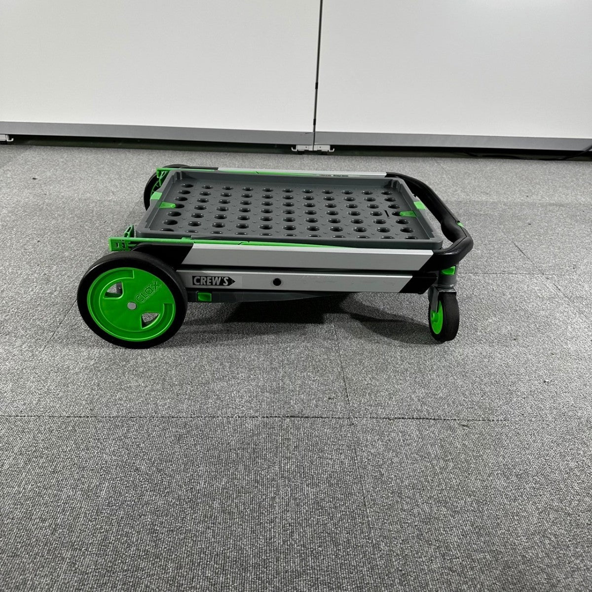 【送料無料】クルーズ クルーズカート S-55 グリーン 台車 荷車 折り畳み可 荷重60kg 中古