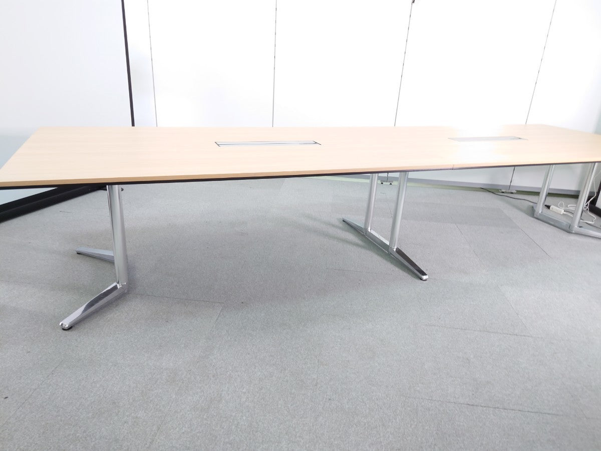 中古｜オカムラ ラティオ2 会議テーブル 2018年製 W4000 D1200 H720