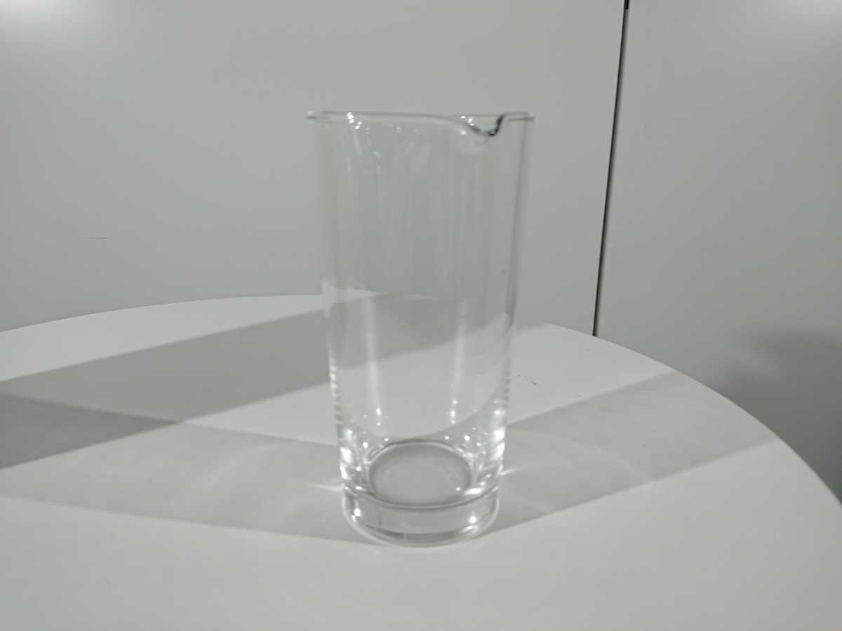 【未使用品】カラフェSバラ ガラス製水差し 花瓶 68041 【中古】