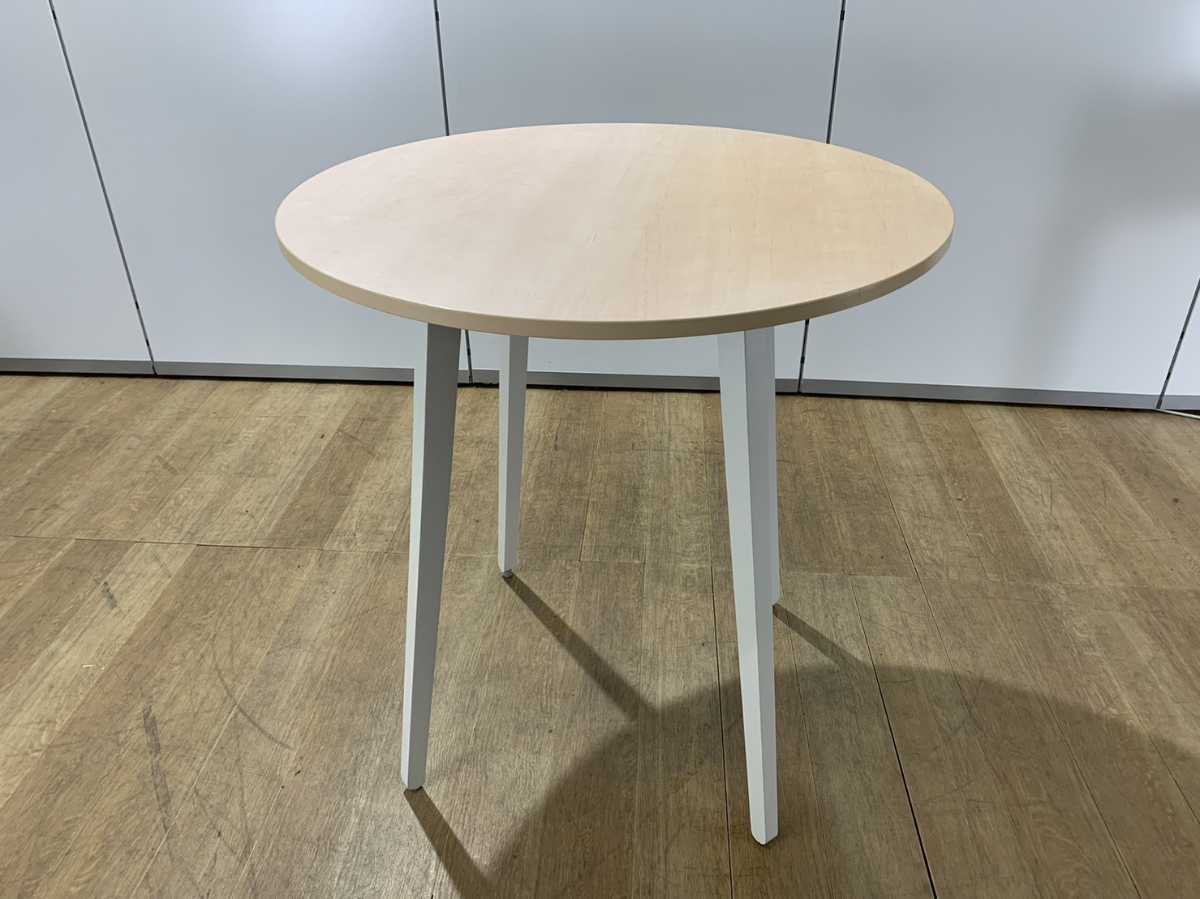 中古｜ウチダ 会議テーブル 丸型 円形 ハイテーブル ダイニング カフェ W900mm D900mm H950mm