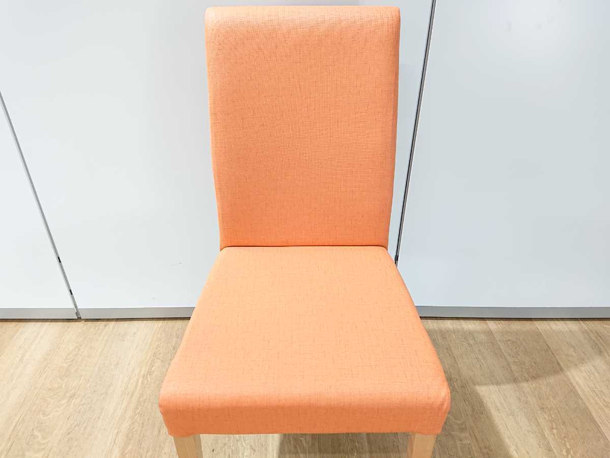 【美品/中古】プロシード マローネイス ダイニングチェア 椅子 カフェ 飲食店 オレンジ