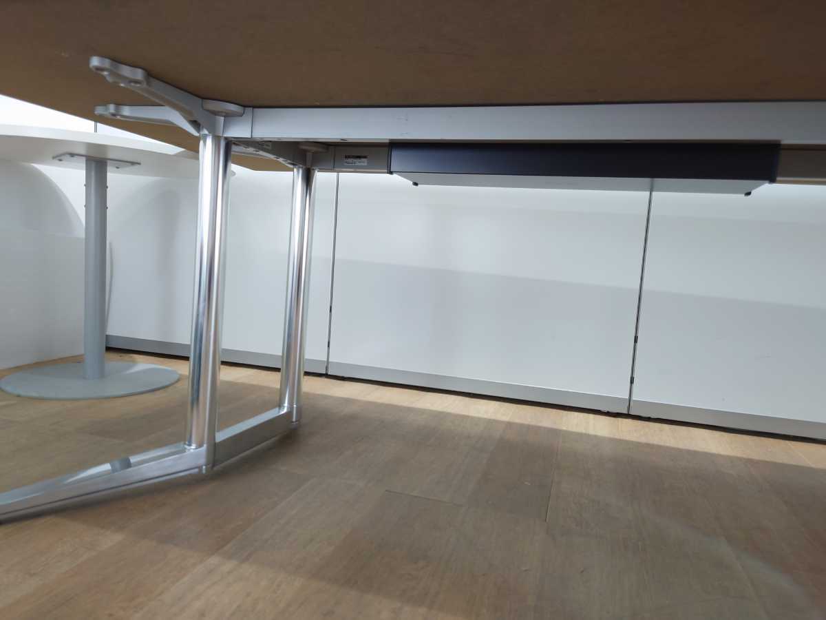 【中古】オカムラ ラティオII 会議 打合せ ミーティング テーブル 2020年製 W3200mm ラティオ2